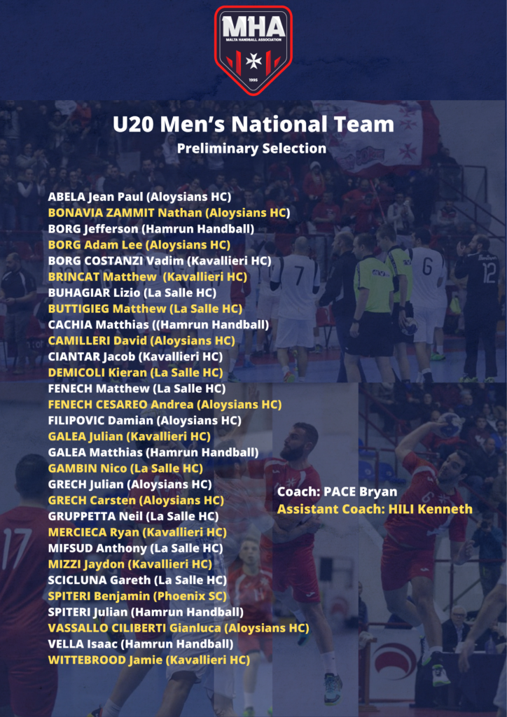 Men's U20 EHF EURO 2022